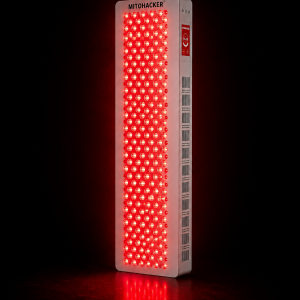 MitoHACKER® PROMAX 1000 - 8 Długości Fal od 610 do 1060 nm - Światło RED i INR + Częstotliwości dr Nogiera + EMS