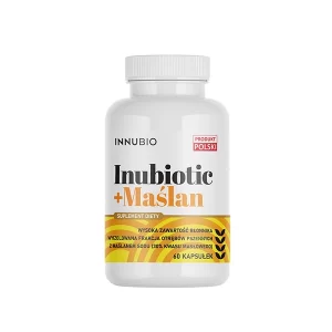 INNUBIO Inubiotic+Maślan sodu błonnik w kapsułkach 60 sztuk