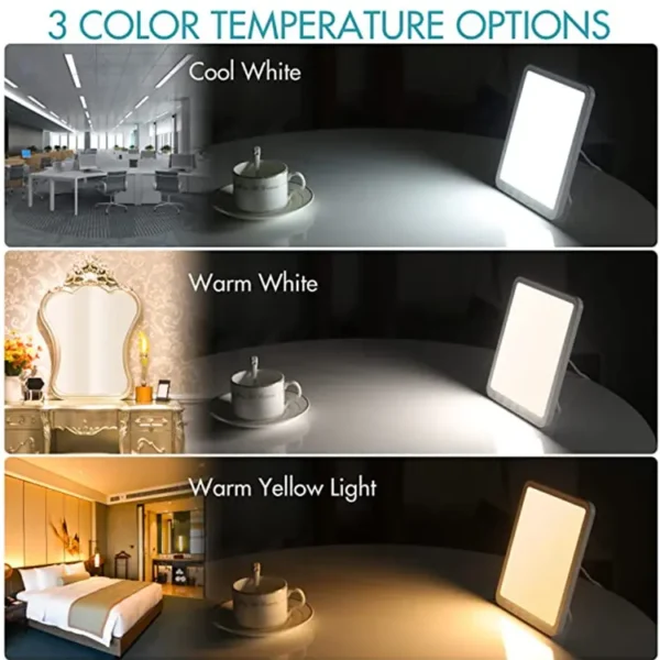 OWLEYE® Serotonin – Lampa LED do Terapii Depresji Sezonowej - obrazek 4