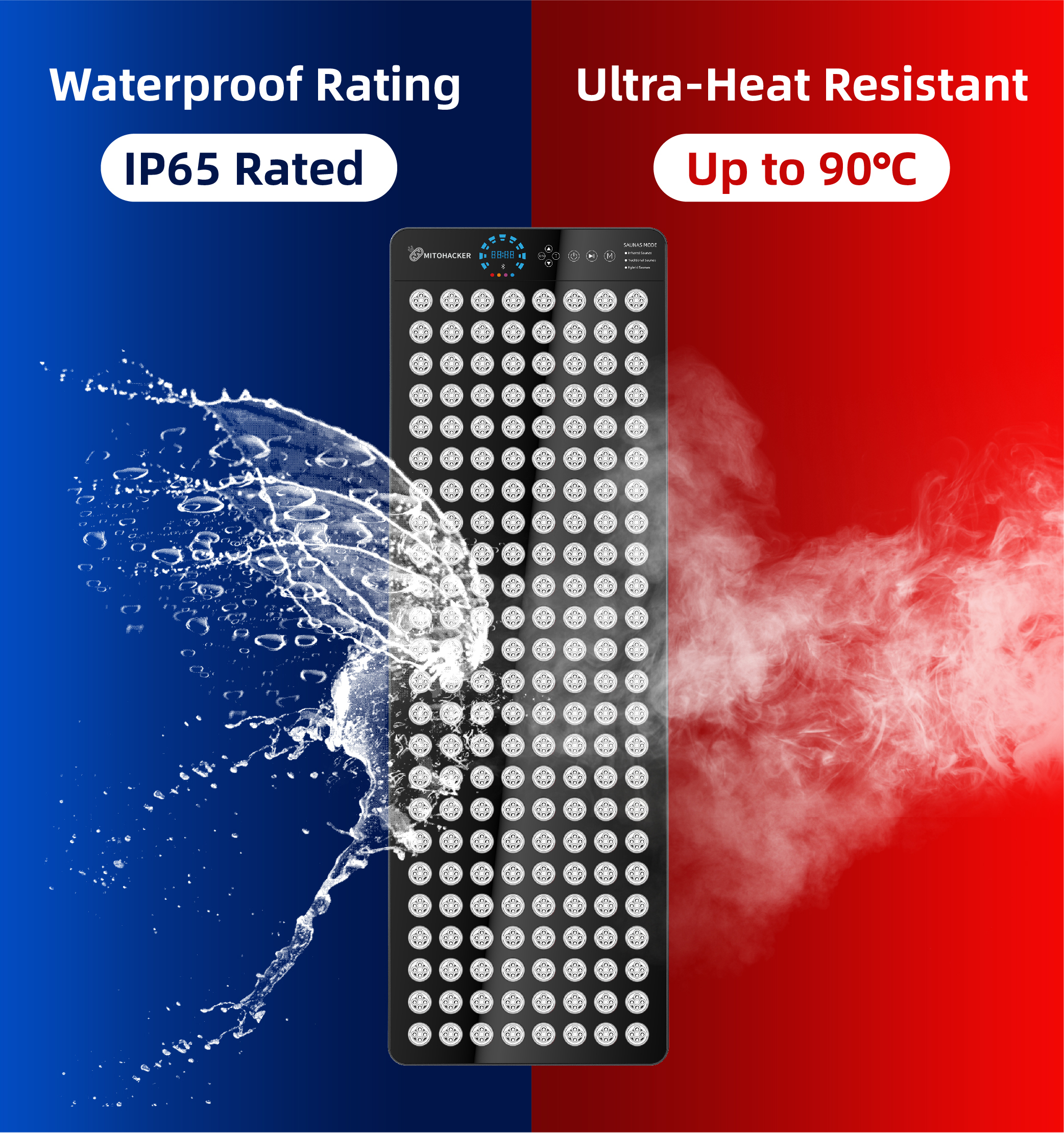 Panel MitoHACKER® VIVA - Do Użycia w Saunie 90°C - obrazek 3